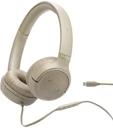Навушники JBL Tune 530c USB-C бежеві (JBLT530CBEG)