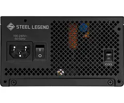 Блок живлення AsRock STEEL LEGEND 650W 80+ Gold (SL-650G) - мініатюра 4