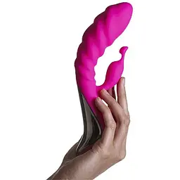 Вібратор Adrien Lastic Trigger з масажними рухами ствола - мініатюра 4