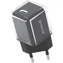Мережевий зарядний пристрій Proove Pure GaN 30W USB-C Black (WCPU30012201) [130273] - мініатюра 4