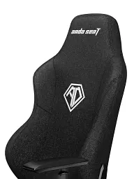 Крісло ігрове Anda Seat Phantom 3 Size L Black Fabric (AD18Y-06-B-F) - мініатюра 6