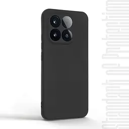 Чехол-накладка для смартфона Xiaomi 15T 5G, противоударный, силиконовый, термополиуретановый (ТПУ), с защитой камеры и корпуса, черный, защита всего корпуса, ArmorStandart (ARM86993) - мініатюра 2