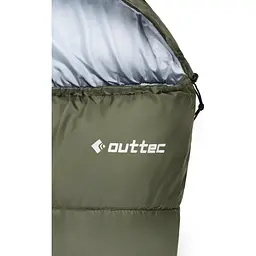 Спальний мішок кокон Outtec Mummy демісезон хакі - мініатюра 5