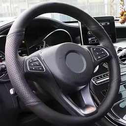 Чохол Обплетення Керма для Volkswagen Touareg 2011-2017 Шкіра (Модельна Викрійка)