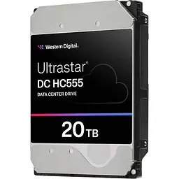 Жесткий диск для сервера Western Digital HDD 3.5, 20TB WD Ultrastar DC HC560 512MB 7200RPM SATA (WUH722020CLE6L4)