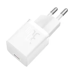 Мережевий зарядний пристрій Baseus GaN5 Fast Charger(mini) 1C 30W EU білий CCGN070502 - мініатюра 2