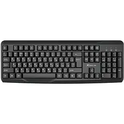 Клавиатура Xtrike Me KB-229 UA Full Size USB Black (KB-229UA)