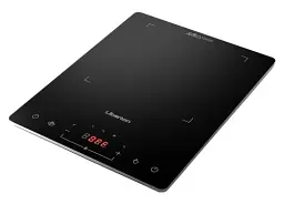 Настільна плита Liberton LIC-3706, Black, 2000W, індукційна, 8 режимів, 1 конфорка, керування сенсорне, склокераміка, дисплей, таймер