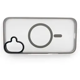 Чохол-накладка BeCover Metal Buttons Case (MagSafe) для Apple iPhone 16 Plus Gray (712095) - мініатюра 4