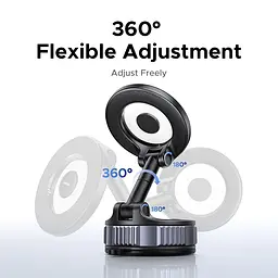Автотримач для телефона UGREEN LP970 Suction Cup Magnetic Phone Mount (UGR-75666) - мініатюра 5