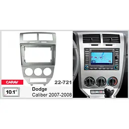 Перехідна рамка Dodge Caliber Carav 22-721 - мініатюра 4
