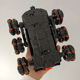 Машинка на радіокеруванні 6x6 Wheel. Обертаюча вісь. Пускає пар. З фарами - мініатюра 12