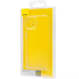 Чохол TPU Baseus Simple для Apple iPhone 14 (6.1) Прозорий - мініатюра 2