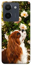 TPU чохол Demsky Flower spaniel для Vivo Y36