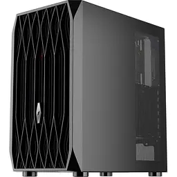 Корпус 1stPlayer AY7-BK-4F1 Black [134426] - мініатюра 2