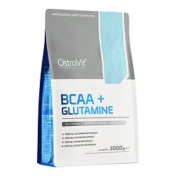 Амінокислота BCAA OstroVit BCAA + Glutamine, 1 кг - Грейпфрут
