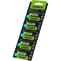 Батарейки Videx A27 MN27 лужні 12V 5 шт.