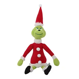 М'яка іграшка Грінч Санта Grinch 30 см - мініатюра 4