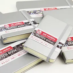 Блокнот для графіки Royal Talens Art Creation А5 (13х21см) 140г/м2 80л Shiny Silver - мініатюра 5