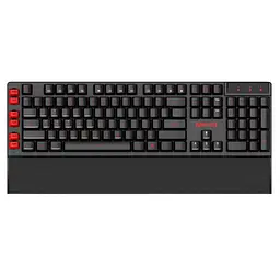 Клавіатура ігрова Redragon Yaksa K505 UKR, 7 кольорів AntiGhost USB