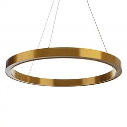 Світильник стельовий Brille підвісний лофт світлодіодний BR-929S/54W WW 60" G - мініатюра 3
