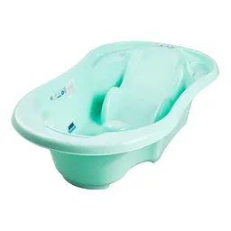 Ванночка Tega 2 в 1 Комфорт, анатомічна, м'ятний, 92 см (TG-011-105)