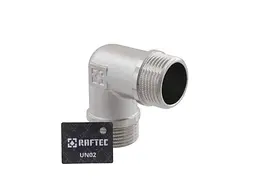 Кут RAFTEC 3/4'' латунь, ЗЗ, DN20, нікель, UN02 - мініатюра 3
