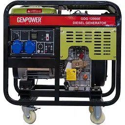 Генератор дизельний Genpower GDG 12000E [156636] - мініатюра 2