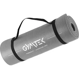 Килимок (мат) для фітнесу Gymtek NBR 1,5см сірій - мініатюра 6