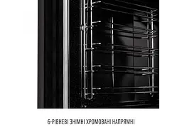 Духовка електрична Perfelli PERLA 6D10I NERO - мініатюра 10
