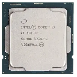 Процесор Intel Core i3 10100F LGA 1200 (BX8070110100F) Б/В