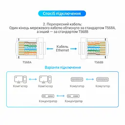 Модульные штекеры для витой пары Vention 100 шт. коннекторы RJ45 Cat.6 UTP для жил 23–26 AWG для однопроволочных и многопроволочных жил диаметр канала для жилы 1,1 мм трёхзубые позолоченные контакты прозрачные (IDDR0-100) - миниатюра 9