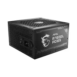 Блок живлення MSI 750W MAG A750GL PCIE5 (MAG A750GL PCIE5) - мініатюра 3