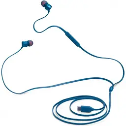 Навушники з мікрофоном JBL Tune 310C Blue (JBLT310CBLU) - мініатюра 6