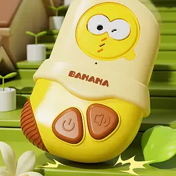 Дитяча навчальна рація ME-213 Banana Cute Intercom (2pcs) Yellow - мініатюра 4