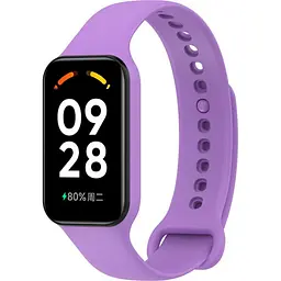 Ремінець ArmorStandart Silicone для Mi Band 8 Active / Redmi Smart Band 2 Lilac [ARM74001] [103396] - мініатюра 3