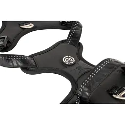 Шлея для собак Max & Molly Smart ID Sport Harness Matrix 2.0 Black M 1.5х30-42х48-65 см - мініатюра 3