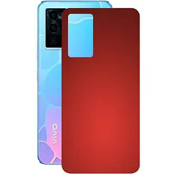 Захисна плівка StatusSKIN для Vivo V23e Корпус Вініл червона матова