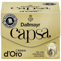 Кава в капсулах Dallmayr Crema d'Oro 10 капсул 56 г