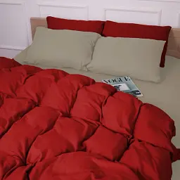 Підковдра MirSon Фланель Cappuchino-Red 110х140 см (2200009659065) - мініатюра 6