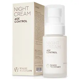 Нічний крем для обличчя Чойс, 50 мл | Night Cream AGE CONTROL White Mandarin
