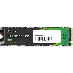 Накопичувач SSD Apacer m.2 NVMe 256GB AS2280P4 PCIe 3.0x4 Bulk (AP256GAS2280P4)
