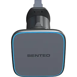 Автотримач із бездротовою зарядкою Senteo SH-05 Fixed 15W Airvent Black [171640] - мініатюра 2
