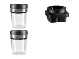 Склянка з кришкою для блендера KitchenAid 5KSB2042BBA - мініатюра 3