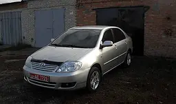 Дефлектор капоту мухобійка Toyota Corolla 2000-2006