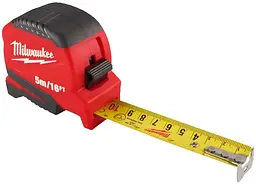 Рулетка Pro Compact 5мх16фтх25мм з фіксатором змотування АБС-пластик Milwaukee hoz0013788