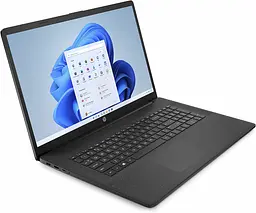 Ноутбук HP 17-cn0222ng 17.3" 1600x900 TN, 8GB RAM DDR4, 256GB SSD, Intel Celeron N4120, Black, Windows 11 - мініатюра 2