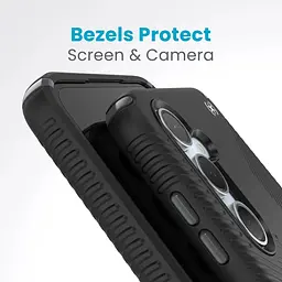 Оригінальний протиударний чохол Speck Presidio2 Grip для Samsung S24 FE (6.7") Black 150845-3205 - мініатюра 9