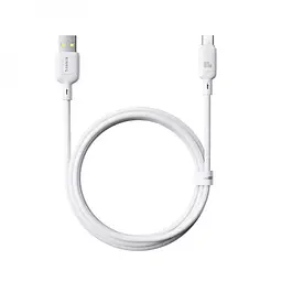 Кабель BASEUS Silky Series Fast Charging Cable USB-A to Type-C 100W 1м Білий (P10377703213-00)