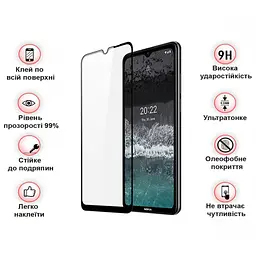 Скло захисне BeCover Nokia C21 Black (709741) - мініатюра 4